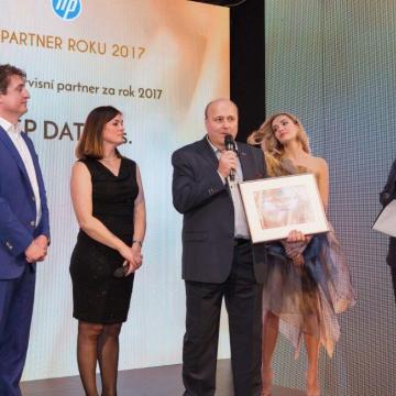 Ocenění od HP "Nejlepší servisní partner za rok 2017"